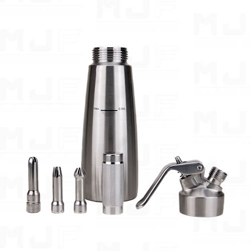 MJFLAIR 304 stainless steel cocktail bar 0.5L cream whipper