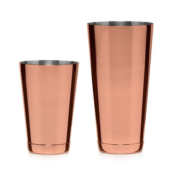 MJFLAIR cocktail kingdom KORIKO weighted boston tins- Mirror rose gold
