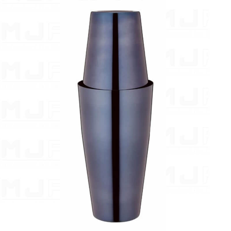 MJFLAIR YUKIWA US Bar non-weighted Cocktail Boston Tin shaker set-Mirror black