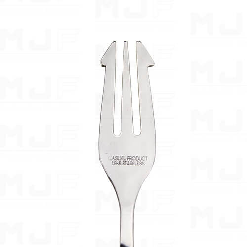 MJFLAIR JAPAN AOYOSHI cocktail bar spoon with Fork-Mirror Silver-LEFT HAND