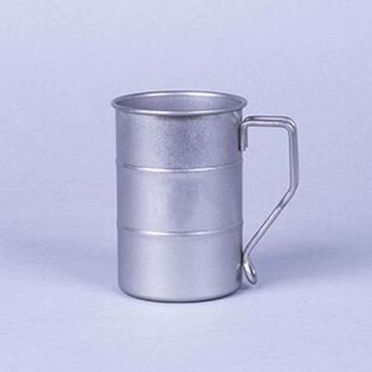 MJFLAIR JAPAN AOYOSHI 400ml Drum cup- Vintage Silver