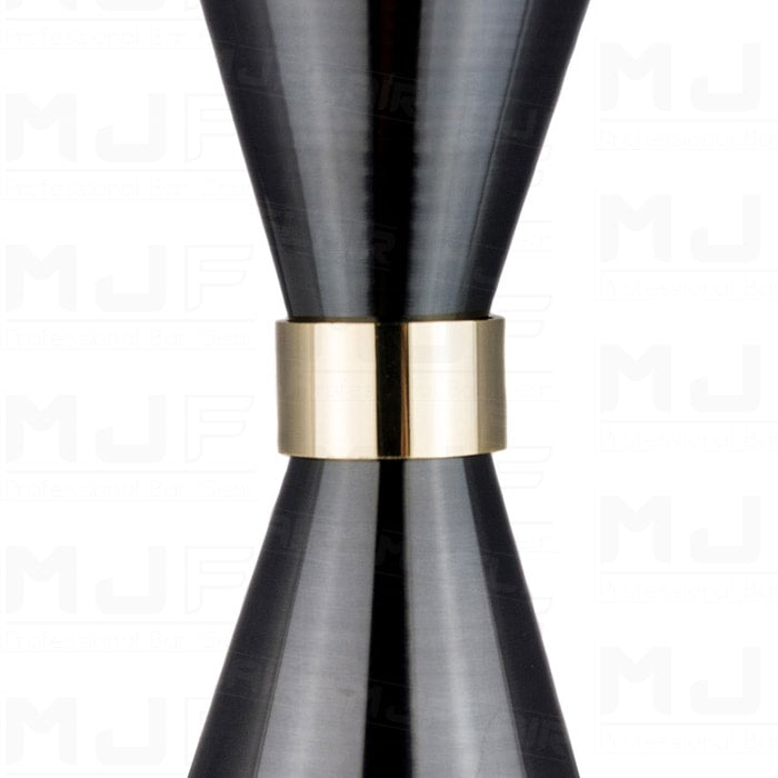 MJFLAIR Japan Mr. slim 30/45ml multi-capacity cocktail bar jigger-Mirror Black