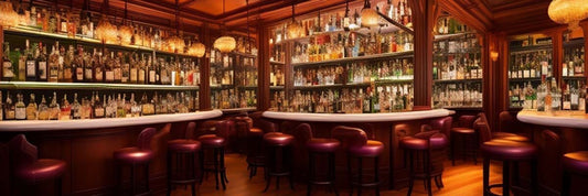 fancy cocktail bar