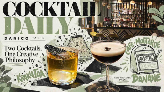 Cocktail Daily – Krakatoa &amp; Café-Moutarde Banane | Danico, Paris