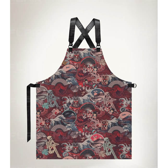 MJFLAIR design apron NO.5- Fearless Japan