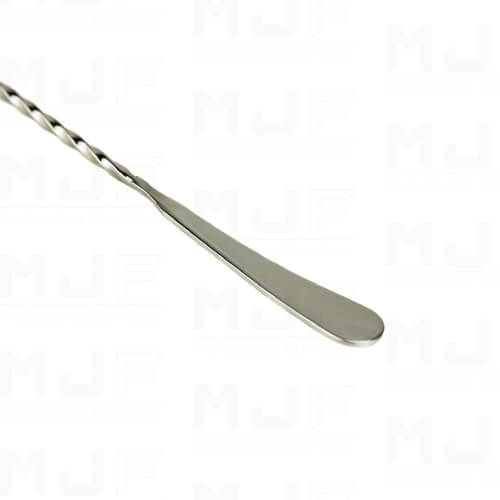 MJFLAIR 304 stainless steel 30cm HOFFMAN cocktail bar spoon- Mirror Silver