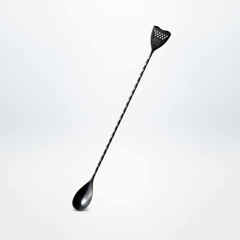 MJFLAIR JAPAN BIRDY 30cm cocktail bar spoon- charcoal black