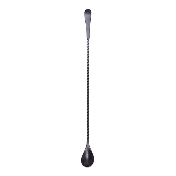 MJFLAIR cocktail kingdom 33.5cm cocktail HOFFMAN® bar spoon- matted black