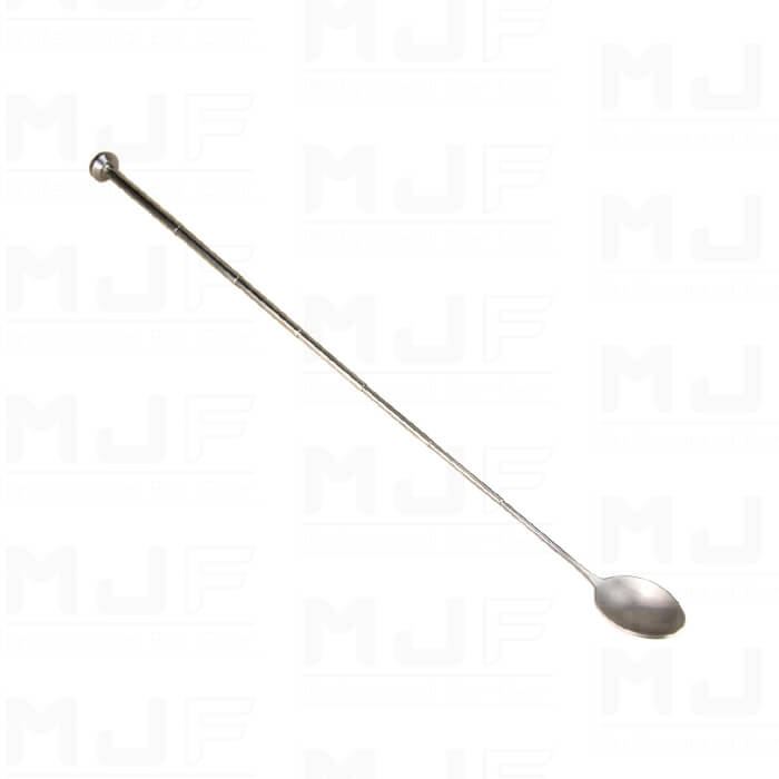 MJFLAIR telescopic 14.5-43.9cm cocktail bar spoon with muddler