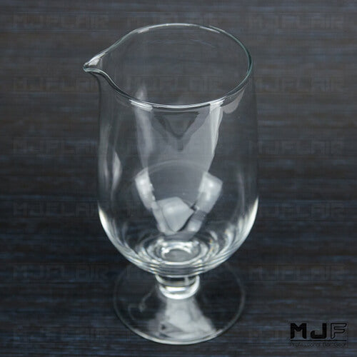 MJFLAIR handmade 900ml Lead-free crystal cocktail stemmed bar mixing glass