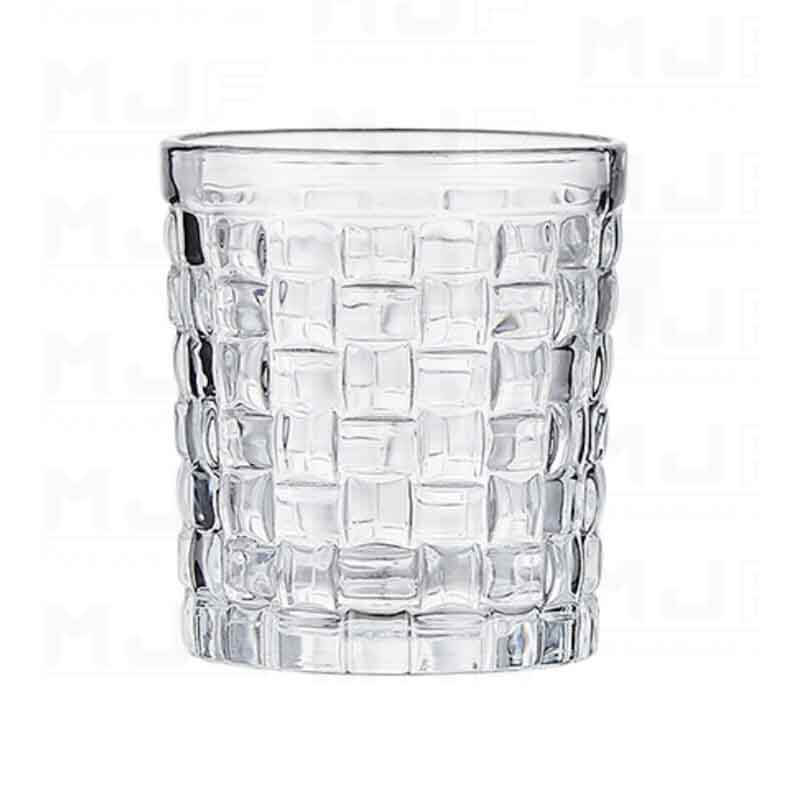 braided pattern cocktail glassware