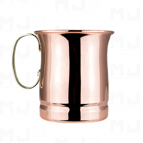 MJFLAIR 304 stainless steel 350ml metal cup style A- Mirror rose gold