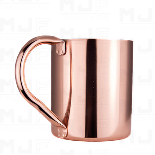 MJFLAIR 304 stainless steel 400ml metal cup style D- Mirror rose gold