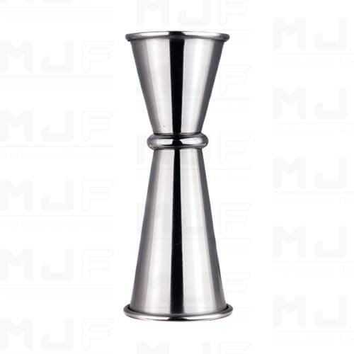 MJFLAIR 304 stainless steel 30/45ml multi-capacity cocktail bar jigger- Mirror Silver