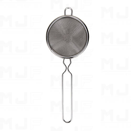 MJFLAIR 304 stainless steel bar mesh strainer double layers filter- DIa. 8cm