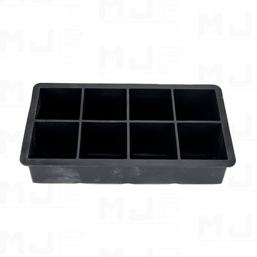 MJFLAIR 4.5cm square ice mold tray with lid- Black