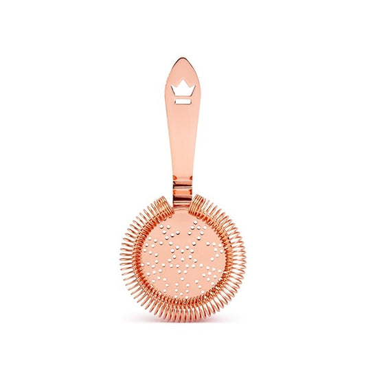 MJFLAIR cocktail kingdom cocktail bar rolling strainer for mixing glass-Small mirror rose gold