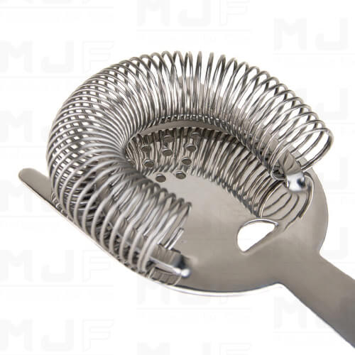 MJFLAIR 304 stainless steel mixing drink bar 2 prongs strainer- Mirror silver