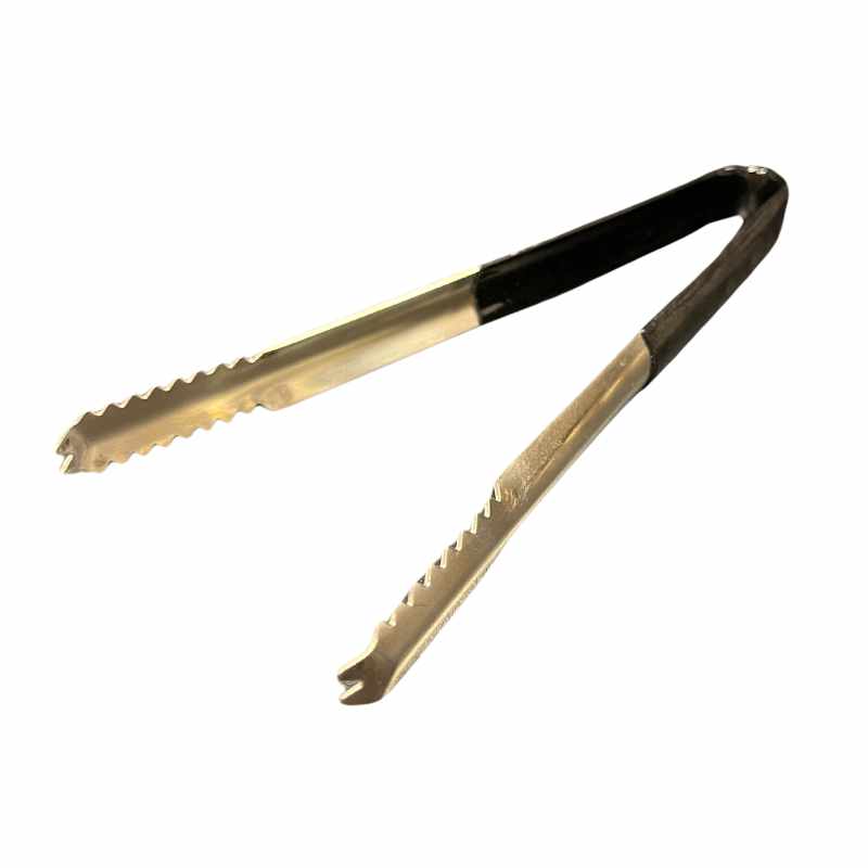 MJFLAIR 23cm Non-Slip Rubber Tongs for Large Ice