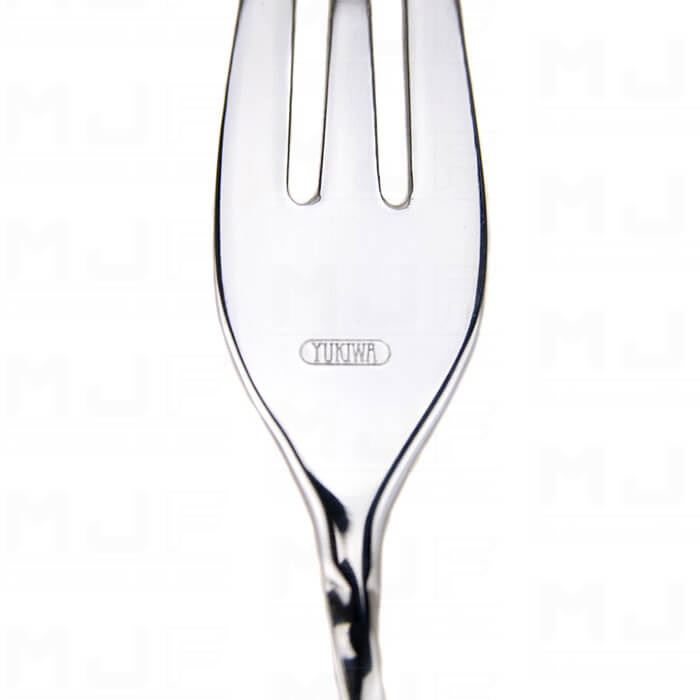 MJFLAIR Japan YUKIWA 304 cocktail bar spoon with fork- Mirror Silver