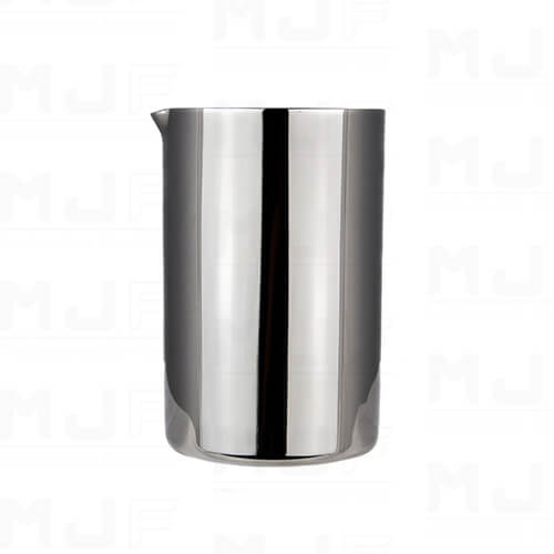 MJFLAIR JAPAN YUKIWA 500ml stainless steel DOUBLE LAYER mixing cup- Mirror Silver