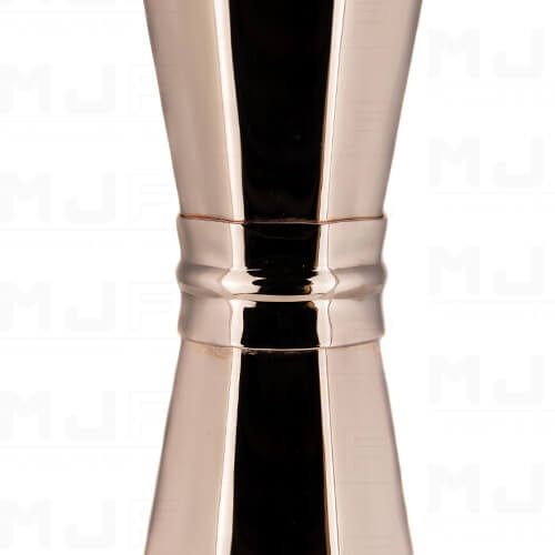 MJFLAIR Japan YUKIWA OTTO 33/45ml multi-capacity cocktail bar jigger (Mirror Rose Gold)
